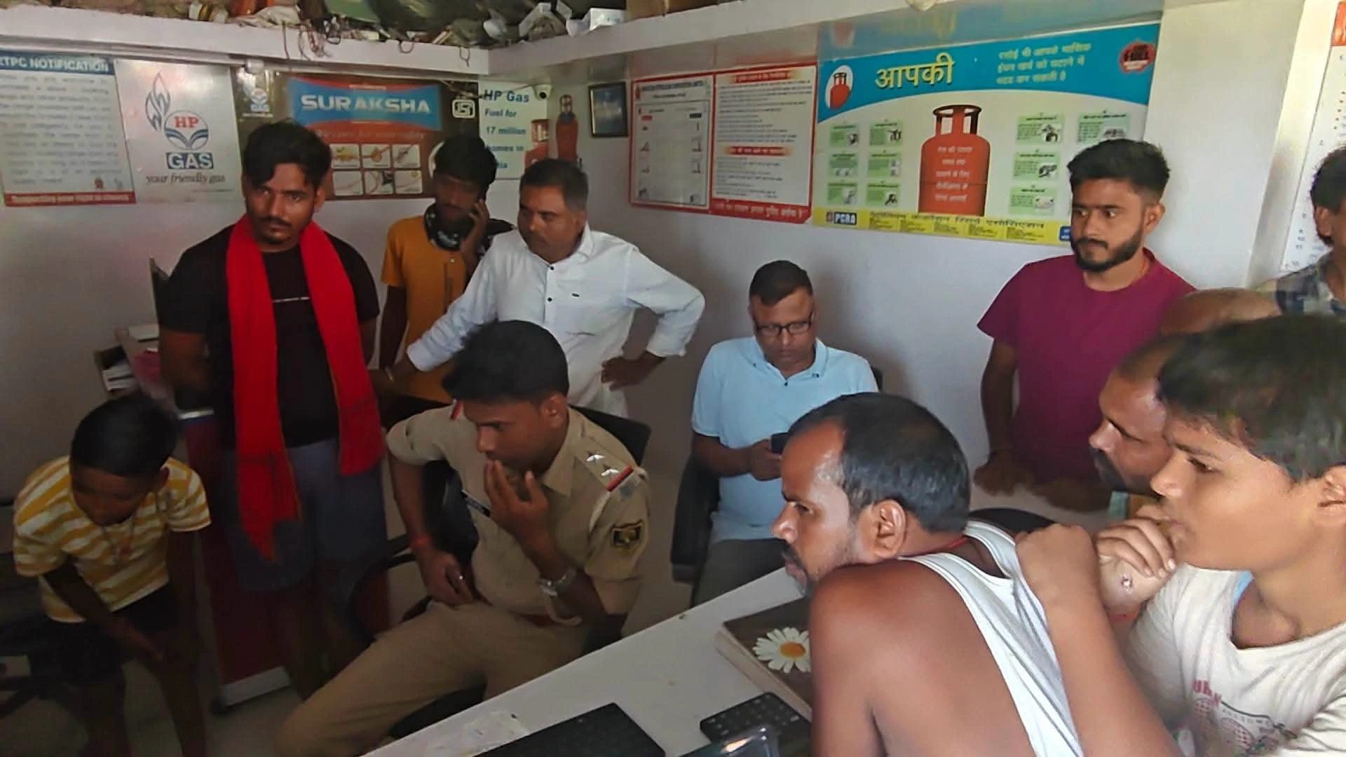 समस्तीपुर में बड़ी चोरी: HP गैस एजेंसी से 157 सिलेंडर गायब