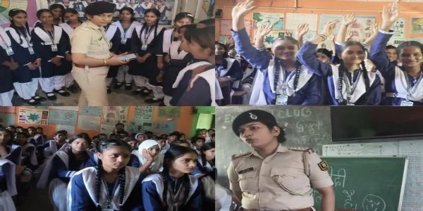 बेटियों की सुरक्षा के लिए 'पुलिस दीदी' ने थामी कमान, छात्राओं को सिखाए बचाव के मंत्र