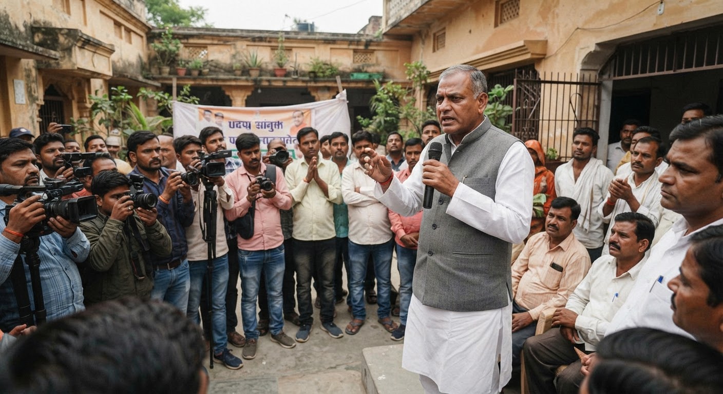 जन सुराज के उदय सिंह का आरोप: भाजपा संविधान और देश को बांटना चाहती है