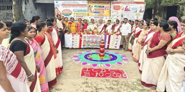 नवादा: पोषण माह का समापन, कुपोषण मुक्त समाज बनाने की ली शपथ