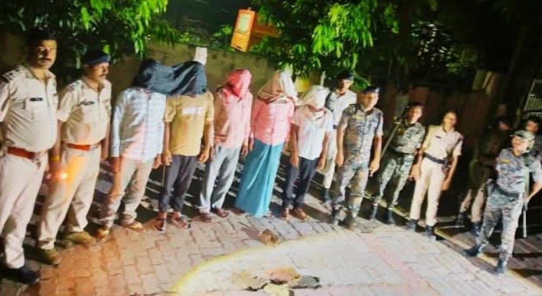 औरंगाबाद पुलिस की कार्रवाई: 59 गिरफ्तार, साइबर ठगी के पैसे बरामद