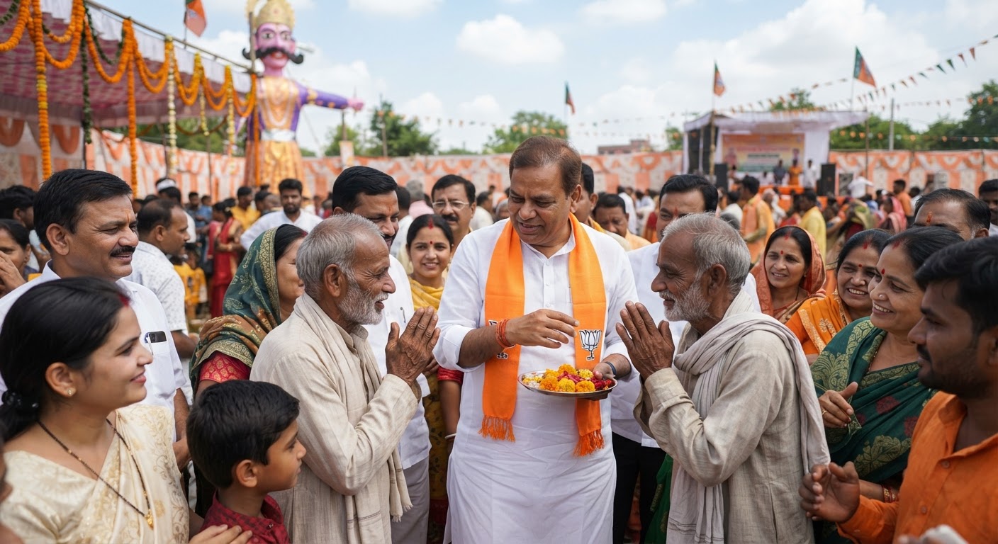 विजया दशमी पर बोले भाजपा नेता नितिन नवीन: 'राम के आदर्शों से महकेगा देश'