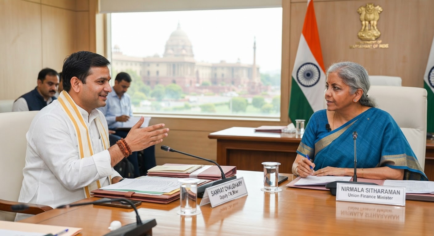 बिहार के विकास के लिए उपमुख्यमंत्री सम्राट चौधरी ने दिल्ली में केंद्रीय मंत्रियों से की अहम बैठक