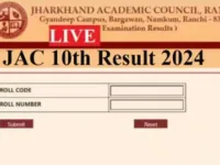 JAC Jharkhand Board 10th Result 2024 Declared, Check Topper List and Division Wise Performance.