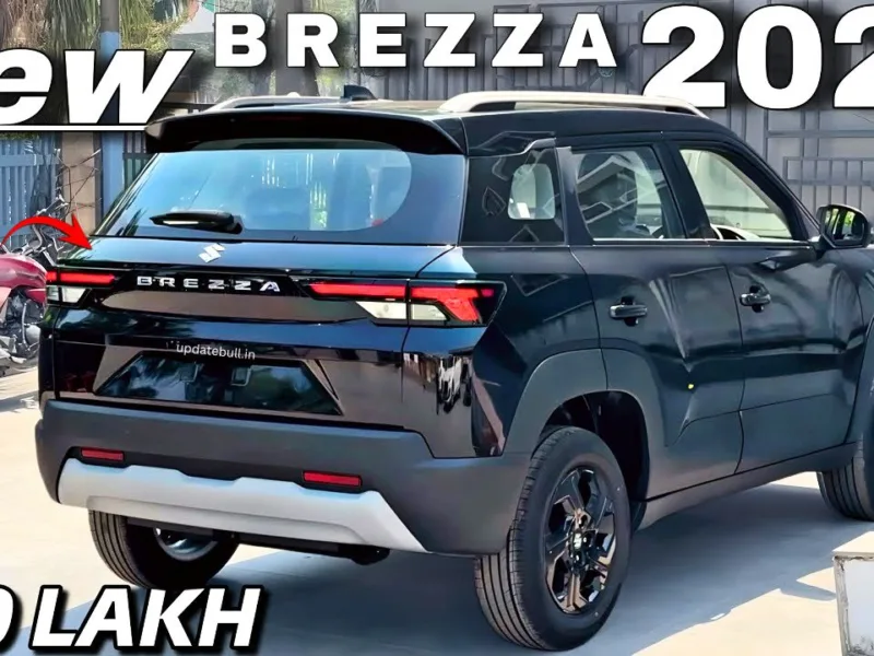 Maruti Brezza Facelift: A Powerful, Affordable SUV with Advanced Features, Set to Launch Soon
