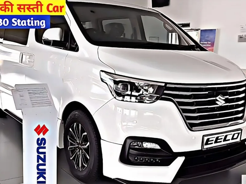 Maruti EECO’s 7-Seater Car with Excellent Features Set to Dazzle the Indian Market