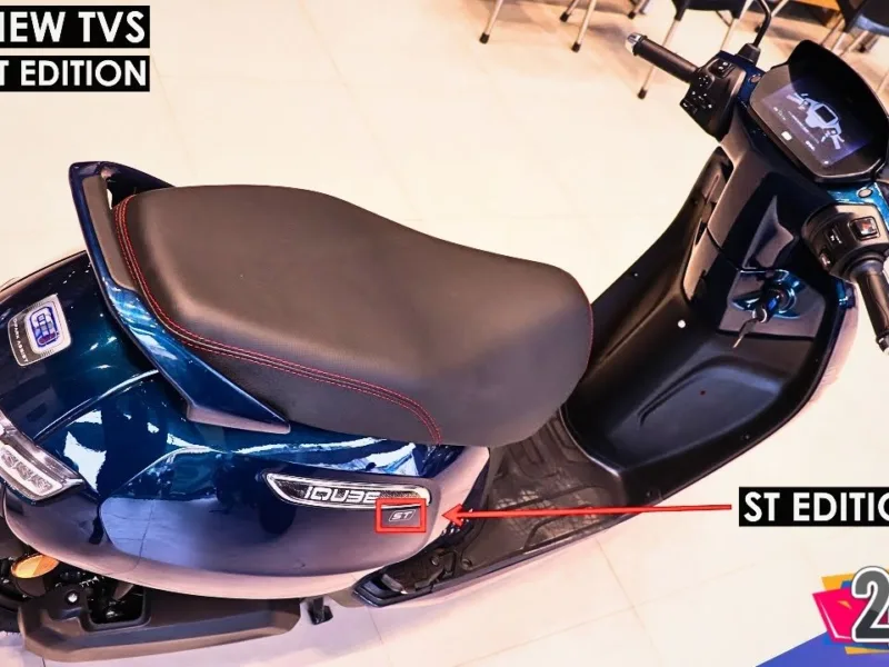 This strong electric scooter from TVS allows Ola to skip the line, with a non-stop range of 150 km.